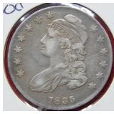 1835 Capped Bust Silver Half Dollar