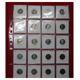 (20) Proof Jefferson Nickels back to 1960