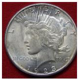 1923 S Peace Silver Dollar