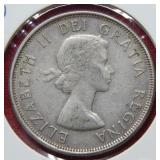 1962 Canada Silver Half Dollar