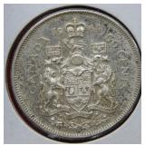 1964 Canada Silver Half Dollar