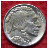 1937 S Buffalo Nickel Coin