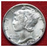 1940 D Mercury Silver Dime