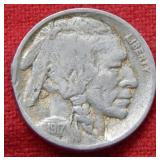 1917 D Buffalo Nickel