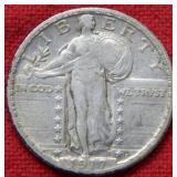 1917 Type II Standing Liberty Quarter