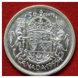 1955 Canada Silver Half Dollar