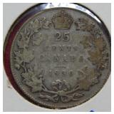 1930 Canada Silver Quarter