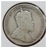 1905 Canada Silver Quarter