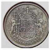 1946 Canada Silver Half Dollar