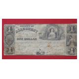 June 20, 1846 County of Allegheny PA $1 Note