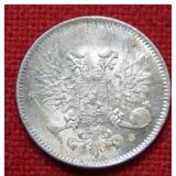 1917 Finland 25 Pennia