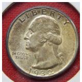 1932 Washington Silver Quarter
