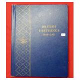 Whitman Hard Cover Album Only - Britain Farthing