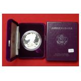 1987 S Silver Eagle Dollar - Proof