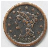 1853 Large Cent