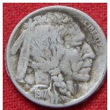 1917 D Buffalo Nickel