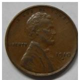 1910 S Lincoln Wheat Cent