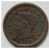 1853 Large Cent