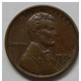 1926 S Lincoln Wheat Cent - Brown