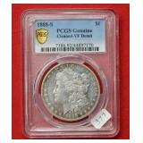 1888 S Morgan Silver Dollar PCGSGenuine VF/Cleaned