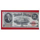1917 $2 US Legal Tender