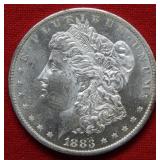 1883 O Morgan Silver Dollar Coin