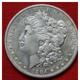 1904 S Morgan Silver Dollar