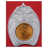 1901 Souvenir - Lucky Indian Head Cent