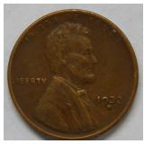 1932 D Lincoln Wheat Cent - Brown
