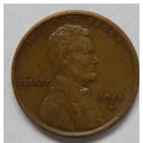 1915 S Lincoln Wheat Cent - Brown