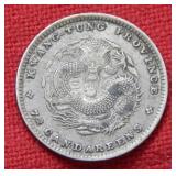 1908 China Kwangtung Province 10 Cents