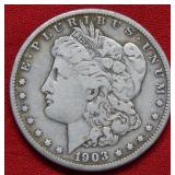 1903 S Morgan Silver Dollar Coin