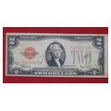 1928 D $2 Red Seal Note