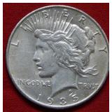 1935 S Peace Silver Dollar