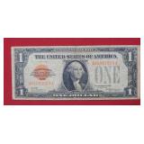 1928 $1 Red Seal United State Note