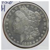 1882 O/S Morgan Silver Dollar Coin
