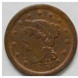 1854 Large Cent