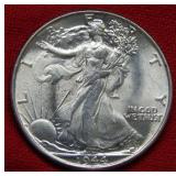 1944 Walking Liberty Silver Dollar