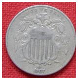1867 Shield Nickel