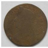 1787 Connecticut Drapped Bust Facing Left