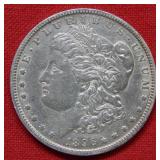 1896 O Morgan Silver Dollar