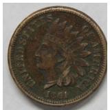 1861 Indian Head Cent