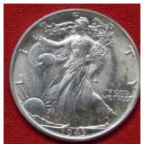 1943 Walking Liberty Silver Half