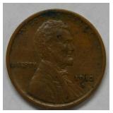 1912 D Lincoln Wheat Cent - Brown