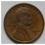 1912 S Lincoln Wheat Cent