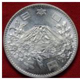 1964 Japanese 1,000 Yen Olympic Silver Comm