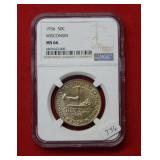 1936 Wisconsin Comm Coin NGC MS66