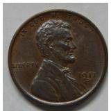 1911 D Lincoln Wheat Cent - Brown
