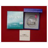 2007 France Degas 1/4 Euro Silver Commemorative