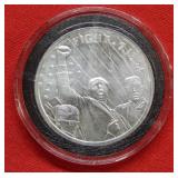 1oz .999 Silver Round - Trump -"Fight Fight Fight"